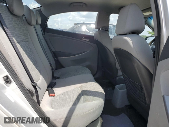 2015 Hyundai Accent GLS with VIN KMHCT4AE8FU907386, listed as a Copart auction lot 54400335 with 86,951 mi miles and Salvage Title. Bid and sale history available at DreamBid. Image 10.