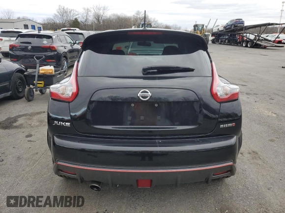 2017 Nissan Juke SL with VIN JN8AF5MR7HT700461, listed as a Copart auction lot 47531955 with 124,965 mi miles and Salvage Title. Bid and sale history available at carsss.com. Image 6.