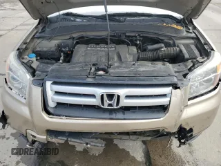 2007 Honda Pilot EX-L with VIN 2HKYF18517H536587, listed as a Copart auction lot 51459635 with 162,346 mi miles and Salvage Title. Bid and sale history available at DreamBid. Image 12.