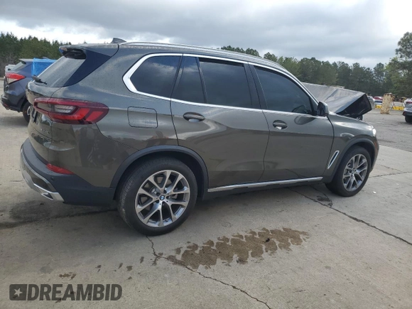 2023 BMW X5 sDrive40i with VIN 5UXCR4C07P9N73360, listed as a Copart auction lot 51128055 with Not provided miles and Salvage title. Bid and sale history available at DreamBid. Image 3.