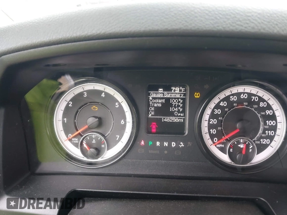 2020 Ram 1500 Classic Tradesman with VIN 1C6RR6FG1LS119406, listed as a IAAI auction lot 41806497 with 148,298 mi miles. Bid and sale history available at carsss.com. Image 7.