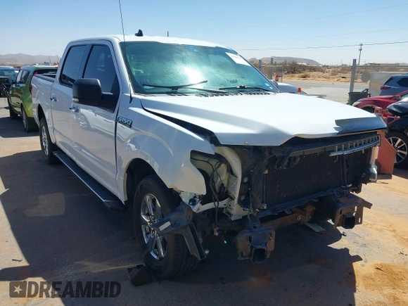 2019 Ford F-150 XL with VIN 1FTEW1C53KKC67450, listed as a IAAI auction lot 41846803 with 50,156 mi miles and . Bid and sale history available at DreamBid. Image 1.