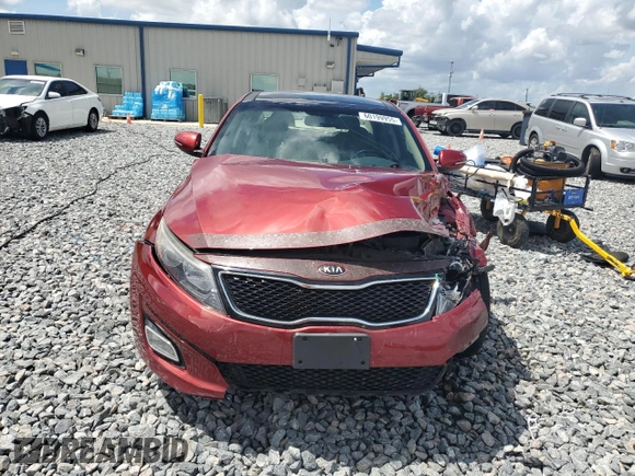 2015 Kia Optima EX с VIN 5XXGN4A70FG389927, выставлен на аукционе Copart как лот 60199955 с пробегом 96 389 миль миль и Списание • Salvage title. История ставок и продаж доступна на DreamBid. Изображение 5.