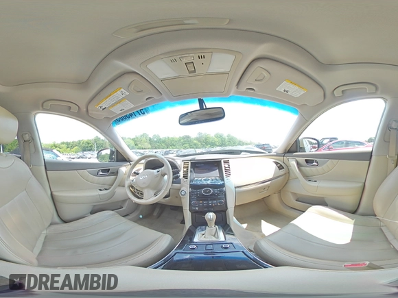 2017 Infiniti QX70 z VIN JN8CS1MW2HM412523, wystawiony jako Copart lot #57143005 z przebiegiem 79 564 mil mil oraz Szkoda całkowita • Salvage title. Historia ofert i sprzedaży dostępna na DreamBid. Obrazek 15.
