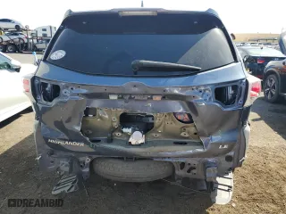 2016 Toyota Highlander LE Plus with VIN 5TDZKRFH8GS182363, listed as a Copart auction lot 52109215 with 115,726 mi miles and Salvage Title. Bid and sale history available at carsss.com. Image 6.