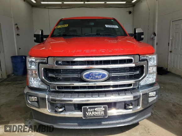 2020 Ford F-350 XL with VIN 1FT8W3BT7LED74896, listed as a Copart auction lot 53989625 with 59,726 mi miles and Salvage title. Bid and sale history available at DreamBid. Image 5.
