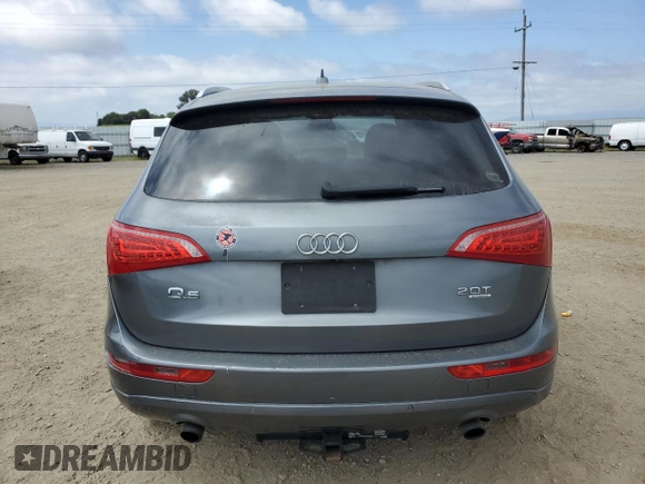 2012 Audi Q5 2.0T Premium Plus with VIN WA1LFAFP5CA052481, listed as a Copart auction lot 53186445 with 183,854 mi miles and Clean Title. Bid and sale history available at carsss.com. Image 6.
