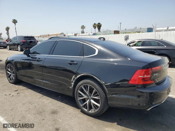 2019 Volvo S90 Momentum with VIN LVY102AK4KP097710, listed as a Copart auction lot 55883134 with 81,162 mi miles and Salvage Title. Bid and sale history available at carsss.com. Image 2.