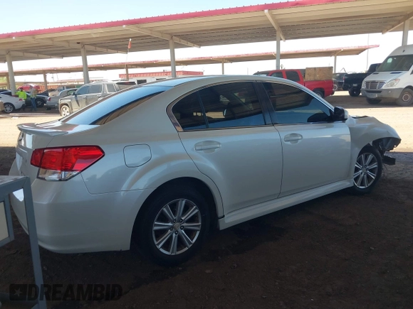2012 Subaru Legacy Premium with VIN 4S3BMCB62C3017014, listed as a IAAI auction lot 42555500 with 109,027 mi miles and . Bid and sale history available at DreamBid. Image 4.