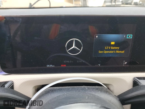 2024 Mercedes-Benz CLA 250 with VIN W1K5J4HB1RN450181, listed as a Copart auction lot 50052825 with 5,297 mi miles and Salvage title. Bid and sale history available at DreamBid. Image 9.