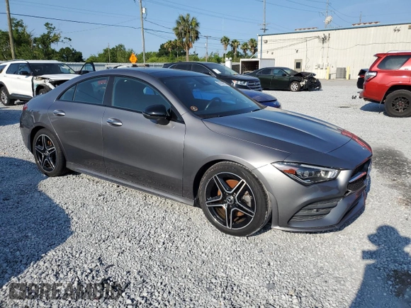 2021 Mercedes-Benz CLA 250 z VIN W1K5J4HB0MN172494, wystawiony jako Copart lot #58240815 z przebiegiem Nie podano mil oraz Szkoda całkowita • Salvage title. Historia ofert i sprzedaży dostępna na DreamBid. Obrazek 4.