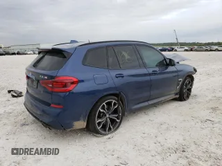 2020 BMW X3 M Competition z VIN 5YMTS0C04L9B85649, wystawiony jako Copart lot #46350993 z przebiegiem Nie podano mil oraz . Historia ofert i sprzedaży dostępna na DreamBid. Obrazek 3.