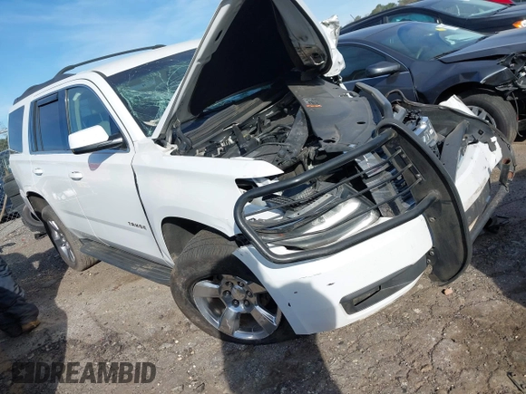 2017 Chevrolet Tahoe LS with VIN 1GNSCAKC8HR125484, listed as a IAAI auction lot 41828707 with Not provided miles and . Bid and sale history available at DreamBid. Image 1.