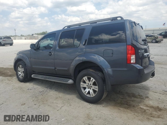 2010 Nissan Pathfinder SE with VIN 5N1AR1NB9AC600845, listed as a Copart auction lot 57846565 with 199,399 mi miles and Salvage title. Bid and sale history available at DreamBid. Image 2.