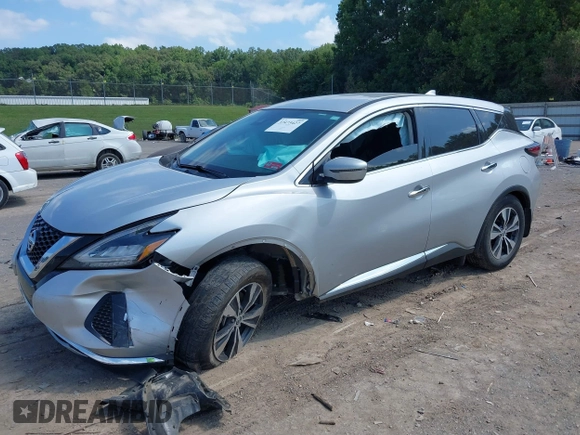2020 Nissan Murano S with VIN 5N1AZ2AS4LN173240, listed as a IAAI auction lot 37473427 with 53,915 mi miles and . Bid and sale history available at DreamBid. Image 2.