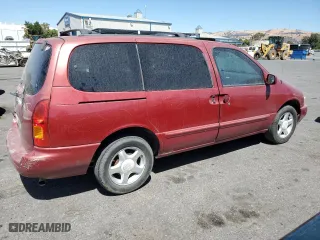 1999 Nissan Quest GXE with VIN 4N2XN11T1XD821204, listed as a Copart auction lot 69671334 with 171,887 mi miles and Salvage Title. Bid and sale history available at carsss.com. Image 3.