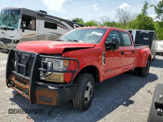 2021 Ford F-350 XL z VIN 1FT8W3DT3MED18310, wystawiony jako Copart lot #54895295 z przebiegiem 577 962 mil mil oraz Nie do naprawy • Non repairable. Historia ofert i sprzedaży dostępna na DreamBid. Obrazek 1.