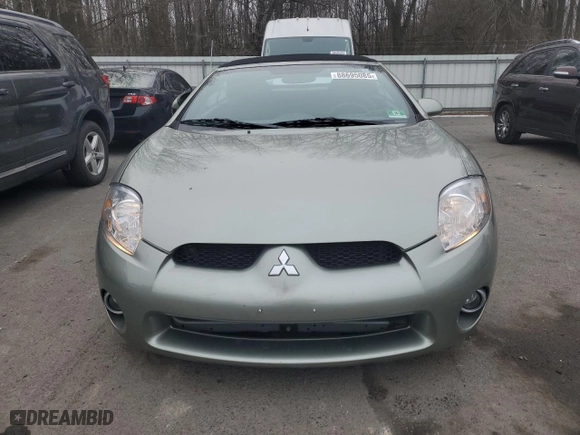 2008 Mitsubishi Eclipse GS with VIN 4A3AL25F38E003345, listed as a Copart auction lot 88695085 with 23,807 mi miles and Salvage Title. Bid and sale history available at carsss.com. Image 5.