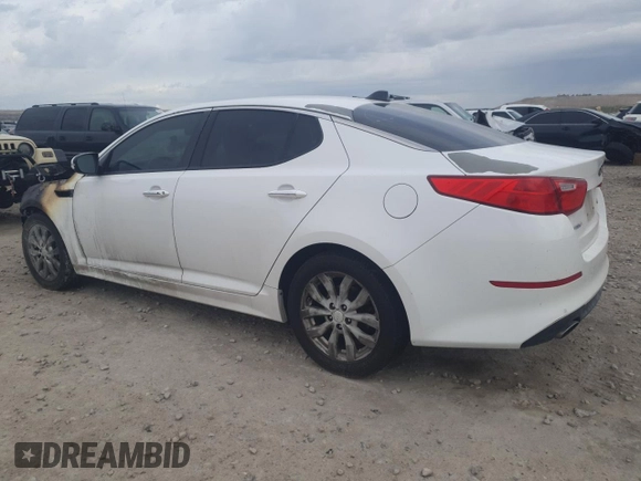 2015 Kia Optima EX with VIN 5XXGN4A70FG391970, listed as a Copart auction lot 51131335 with Not provided miles and Salvage title. Bid and sale history available at DreamBid. Image 2.