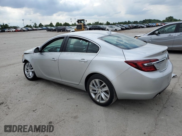 2014 Buick Regal with VIN 2G4GK5EX9E9269733, listed as a Copart auction lot 56896235 with Not provided miles and Salvage title. Bid and sale history available at DreamBid. Image 2.