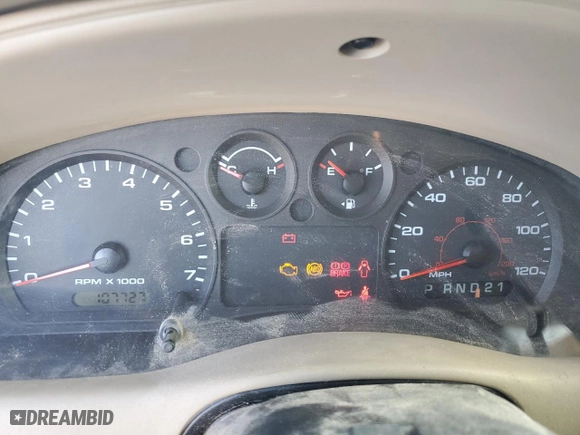2004 Ford Ranger XL with VIN 1FTYR14U14PB15344, listed as a Copart auction lot 52454895 with 107,727 mi miles and Non Repairable. Bid and sale history available at carsss.com. Image 9.