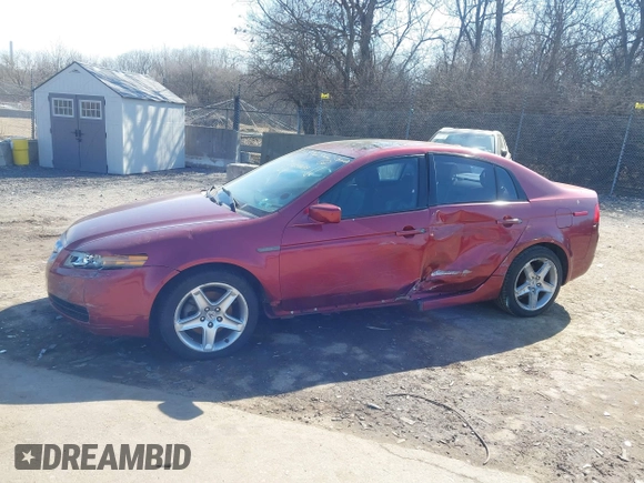 2005 Acura TL with VIN 19UUA66275A059639, listed as a IAAI auction lot 41660689 with 183,845 mi miles. Bid and sale history available at carsss.com. Image 12.