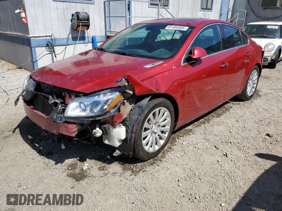 2013 Buick Regal GS z VIN 2G4GV5GV4D9247690, wystawiony jako Copart lot #61484565 z przebiegiem 173 160 mil mil oraz Czysty tytuł • Clean title. Historia ofert i sprzedaży dostępna na DreamBid. Obrazek 1.