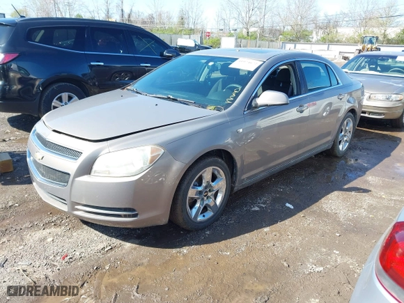 2008 Chevrolet Malibu LT w/1LT with VIN 1G1ZH57B68F173088, listed as a IAAI auction lot 41974672 with 45,864 mi miles. Bid and sale history available at carsss.com. Image 2.