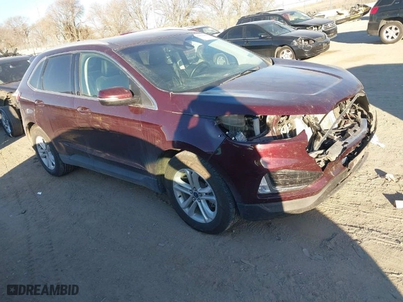 2020 Ford Edge SEL with VIN 2FMPK4J95LBA88331, listed as a IAAI auction lot 41013468 with 129,755 mi miles. Bid and sale history available at carsss.com. Image 1.