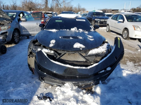 2019 Chevrolet Camaro 1SS with VIN 1G1FE1R75K0155060, listed as a Copart auction lot 86890064 with 51,328 mi miles and Salvage Title. Bid and sale history available at carsss.com. Image 5.