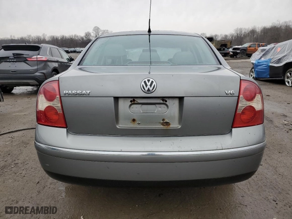 2003 Volkswagen Passat GLX with VIN WVWRH63B53P198926, listed as a Copart auction lot 46875345 with 185,075 mi miles and Salvage Title. Bid and sale history available at carsss.com. Image 6.