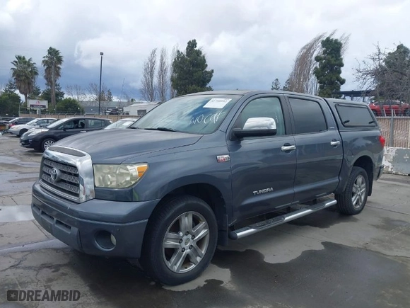 2007 Toyota Tundra LTD with VIN 5TFEV58137X032038, listed as a IAAI auction lot 41788992 with 120,600 mi miles. Bid and sale history available at carsss.com. Image 6.