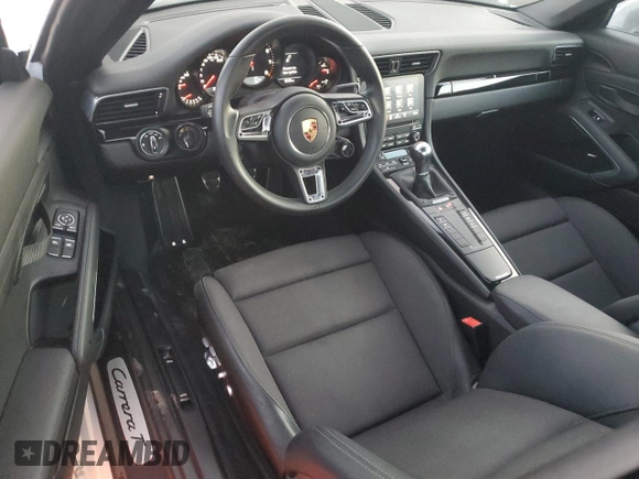 2019 Porsche 911 Carrera with VIN WP0AA2A96KS104011, listed as a Copart auction lot 76576224 with 3,807 mi miles and Non Repairable. Bid and sale history available at DreamBid. Image 8.