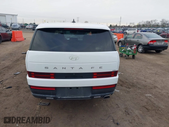 2024 Hyundai Santa Fe SE with VIN 5NMP1DGL0RH033709, listed as a IAAI auction lot 40930297 with 6,451 mi miles and . Bid and sale history available at DreamBid. Image 16.