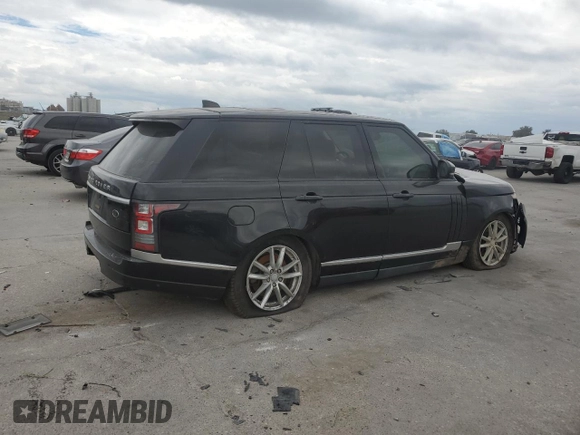 2017 Land Rover Range Rover z VIN SALGR2FKXHA366989, wystawiony jako Copart lot #74100824 z przebiegiem Nie podano mil oraz Szkoda całkowita • Salvage title. Historia ofert i sprzedaży dostępna na DreamBid. Obrazek 3.