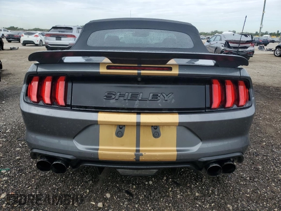 2022 Ford Mustang GT Premium with VIN 1FATP8FF4N5116885, listed as a Copart auction lot 89044225 with 28,490 mi miles and Clean title. Bid and sale history available at DreamBid. Image 6.
