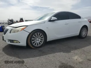 2011 Buick Regal CXL RL1 z VIN W04GN5EC2B1034061, wystawiony jako Copart lot #56745145 z przebiegiem 133 438 mil mil oraz Szkoda całkowita • Salvage title. Historia ofert i sprzedaży dostępna na DreamBid. Obrazek 1.