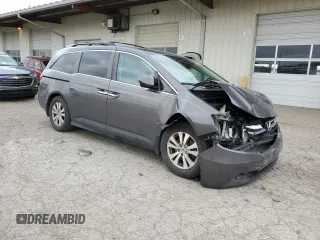 2015 Honda Odyssey EX with VIN 5FNRL5H45FB027272, listed as a Copart auction lot 52079545 with 112,192 mi miles and Salvage Title. Bid and sale history available at carsss.com. Image 4.