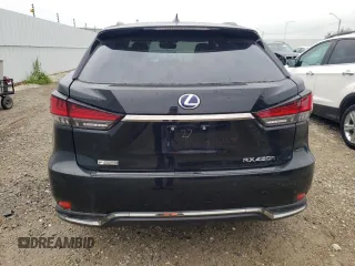 2021 Lexus RX with VIN 2T2YGMDA4MC065143, listed as a Copart auction lot 62223283 with 27,636 mi miles. Bid and sale history available at carsss.com. Image 6.