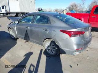 2021 Hyundai Accent SE with VIN 3KPC24A68ME146936, listed as a IAAI auction lot 41363590 with 50,689 mi miles. Bid and sale history available at carsss.com. Image 3.
