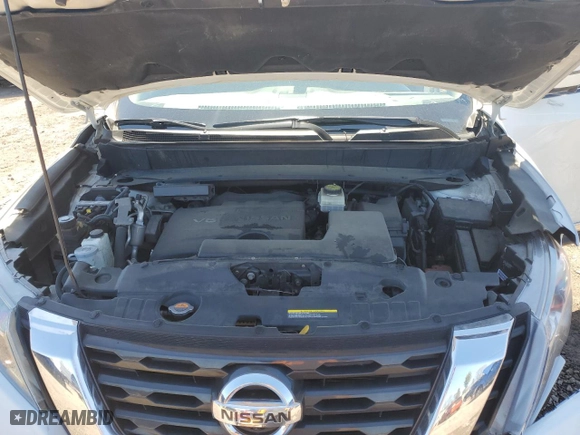 2019 Nissan Pathfinder S with VIN 5N1DR2MM7KC595961, listed as a Copart auction lot 50716175 with 107,677 mi miles and Salvage Title. Bid and sale history available at carsss.com. Image 11.