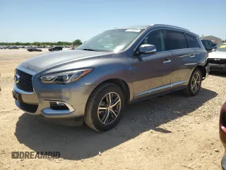 2016 Infiniti QX60 with VIN 5N1AL0MMXGC507873, listed as a Copart auction lot 52346885 with 92,329 mi miles and Salvage Title. Bid and sale history available at DreamBid. Image 1.