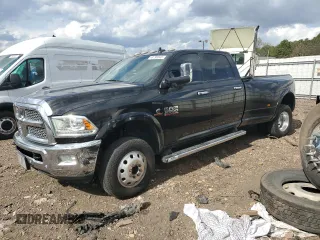2018 Ram 3500 Laramie z VIN 3C63RRJL3JG335239, wystawiony jako Copart lot #48795845 z przebiegiem 304 701 mil mil oraz Szkoda całkowita • Salvage title. Historia ofert i sprzedaży dostępna na DreamBid. Obrazek 1.