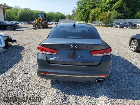 2017 Kia Optima LX with VIN 5XXGT4L35HG168780, listed as a Copart auction lot 54793455 with 193,528 mi miles and Clean Title. Bid and sale history available at carsss.com. Image 6.