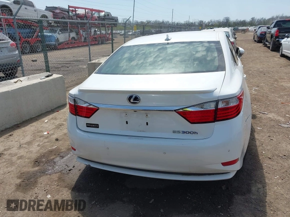 2014 Lexus ES 300h with VIN JTHBW1GG9E2068257, listed as a IAAI auction lot 42043095 with 130,560 mi miles and . Bid and sale history available at DreamBid. Image 16.