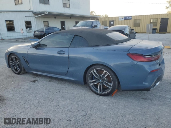 2021 BMW 8 Series 840i with VIN WBADZ2C00MCG13061, listed as a Copart auction lot 74709624 with 0 mi miles and Non Repairable. Bid and sale history available at carsss.com. Image 2.