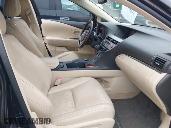 2013 Lexus RX with VIN JTJZB1BA3D2007447, listed as a IAAI auction lot 41690121 with 157,738 mi miles. Bid and sale history available at carsss.com. Image 5.