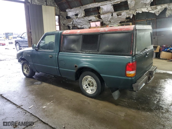 1995 Ford Ranger Splash with VIN 1FTCR10A8STA46131, listed as a Copart auction lot 83876724 with 117,400 mi miles and Salvage Title. Bid and sale history available at carsss.com. Image 2.