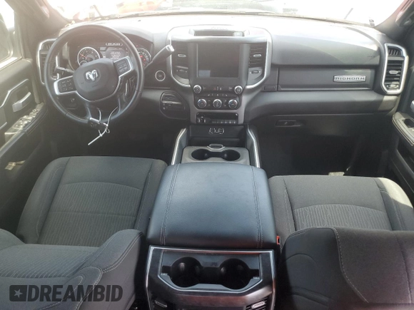 2021 Ram 2500 Big Horn with VIN 3C6UR5DL1MG581624, listed as a Copart auction lot 58799575 with 50,828 mi miles and Salvage title. Bid and sale history available at DreamBid. Image 8.