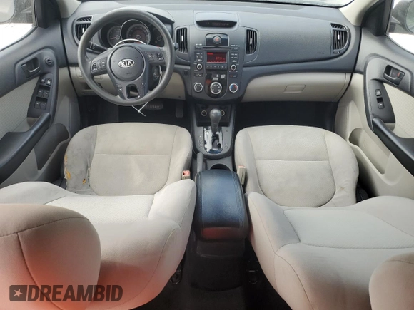 2010 Kia Forte EX with VIN KNAFU4A29A5860616, listed as a Copart auction lot 53450765 with 153,443 mi miles and Salvage Title. Bid and sale history available at carsss.com. Image 8.